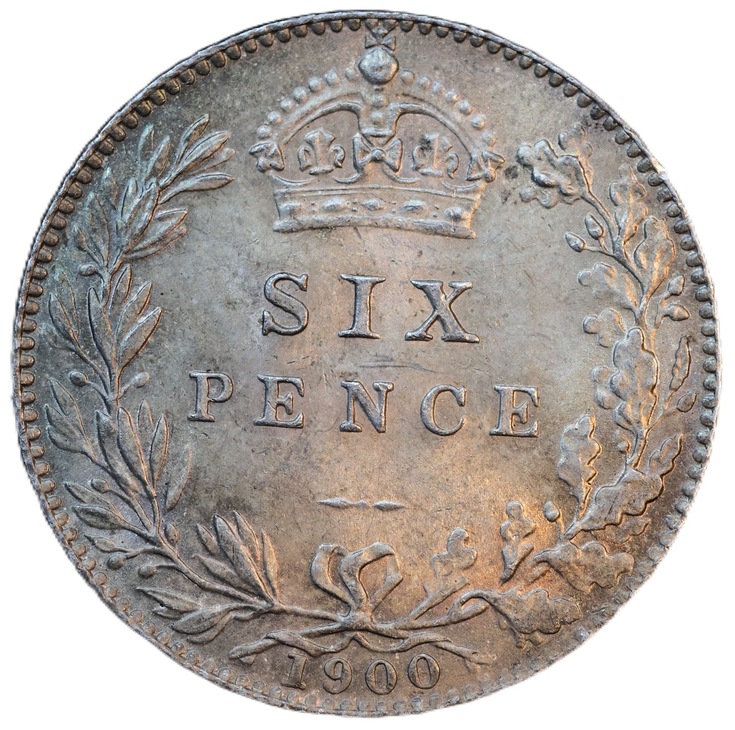1900 Queen Victoria Sixpence