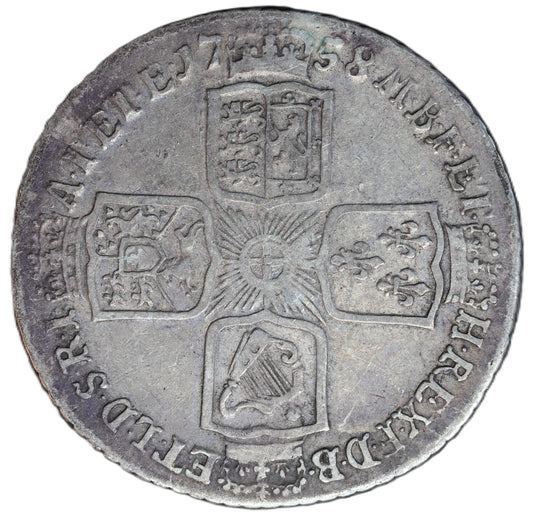 1758 George II Shilling
