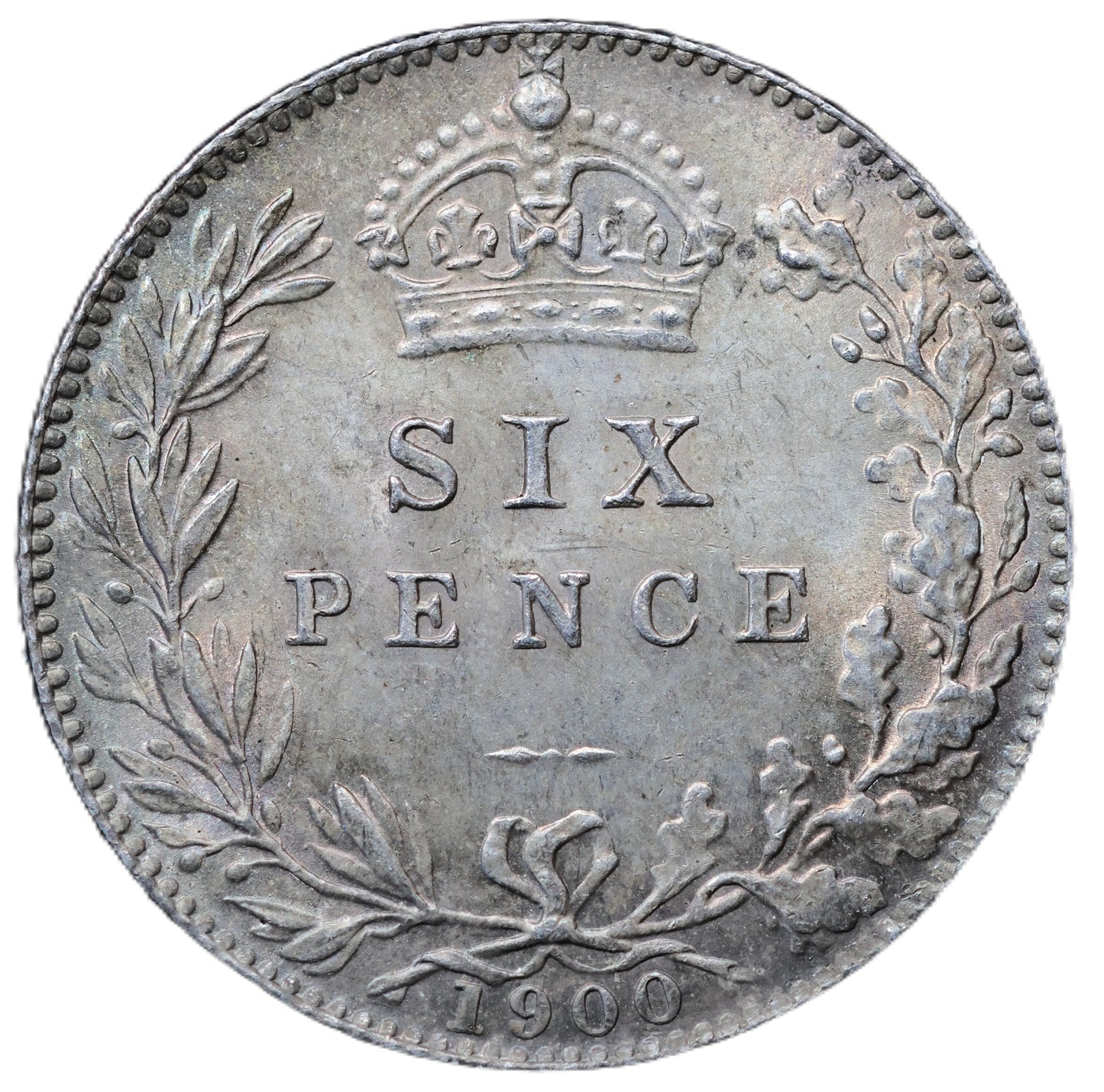 1900 Queen Victoria Sixpence