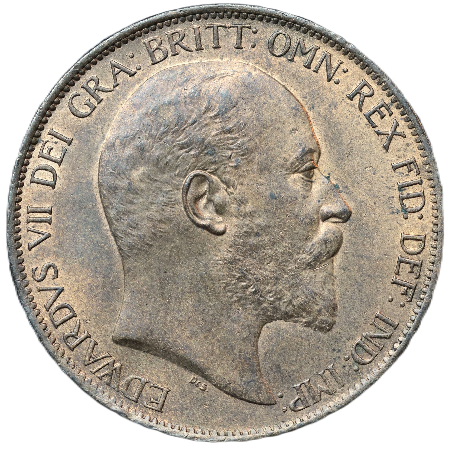 1904 Edward VII One Penny – Superb Lustrous Bronze