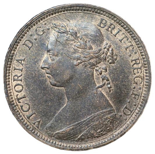 1887 Victoria Half Penny – Jubilee Head Type – Superb Original Lustre and Eye Appeal