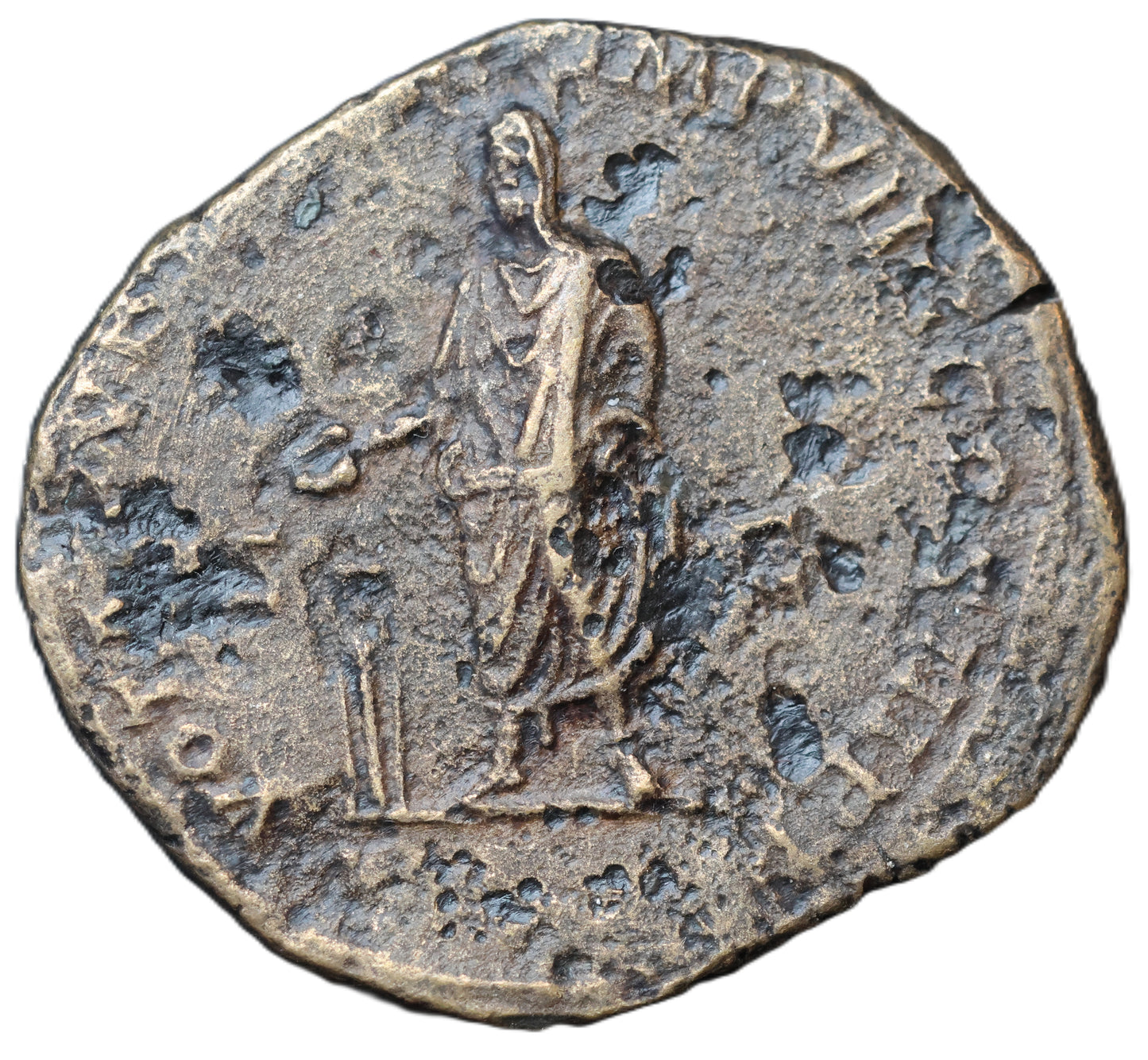 Marcus Aurelius Bronze Sestertius